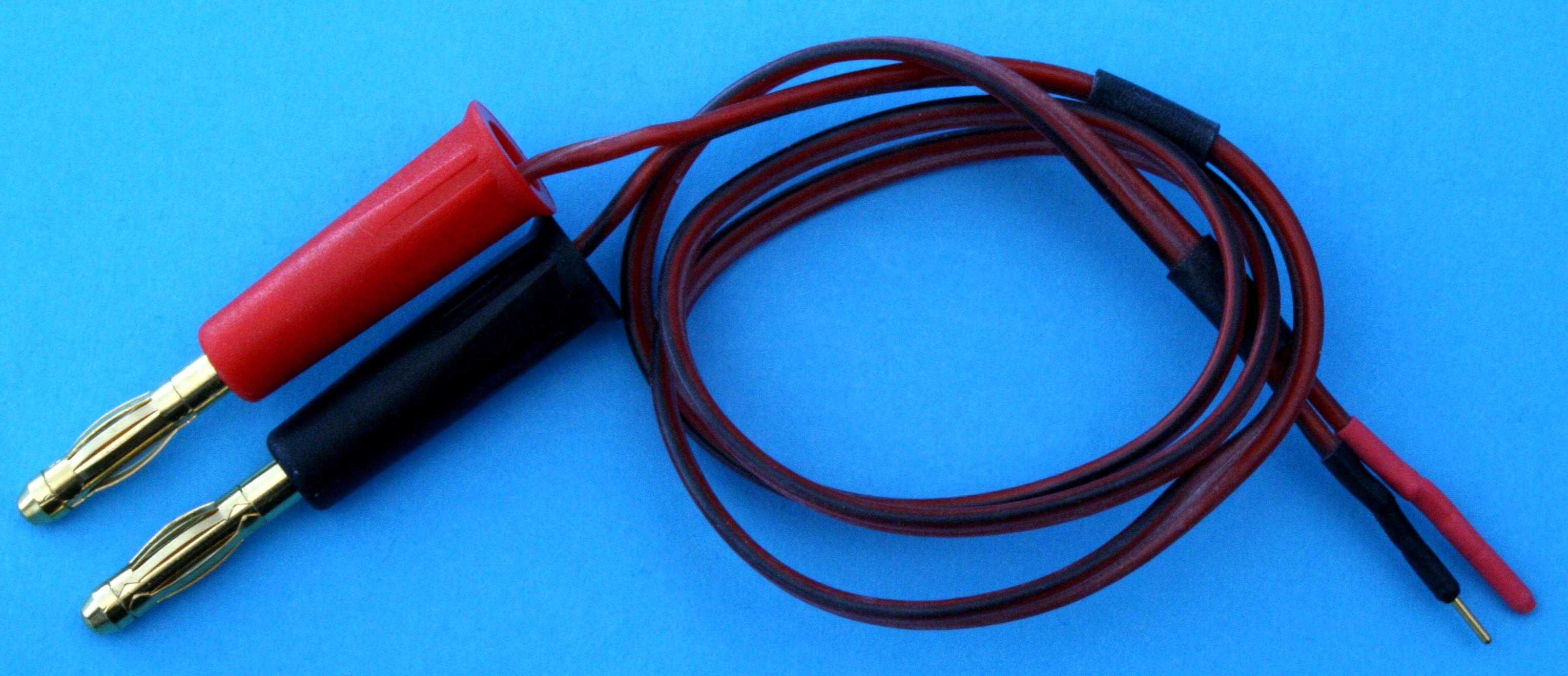 0,8-mm-Akkuladekabel |
0,34 mm², Silikon, 50 cm, lose
- Made in Germany -