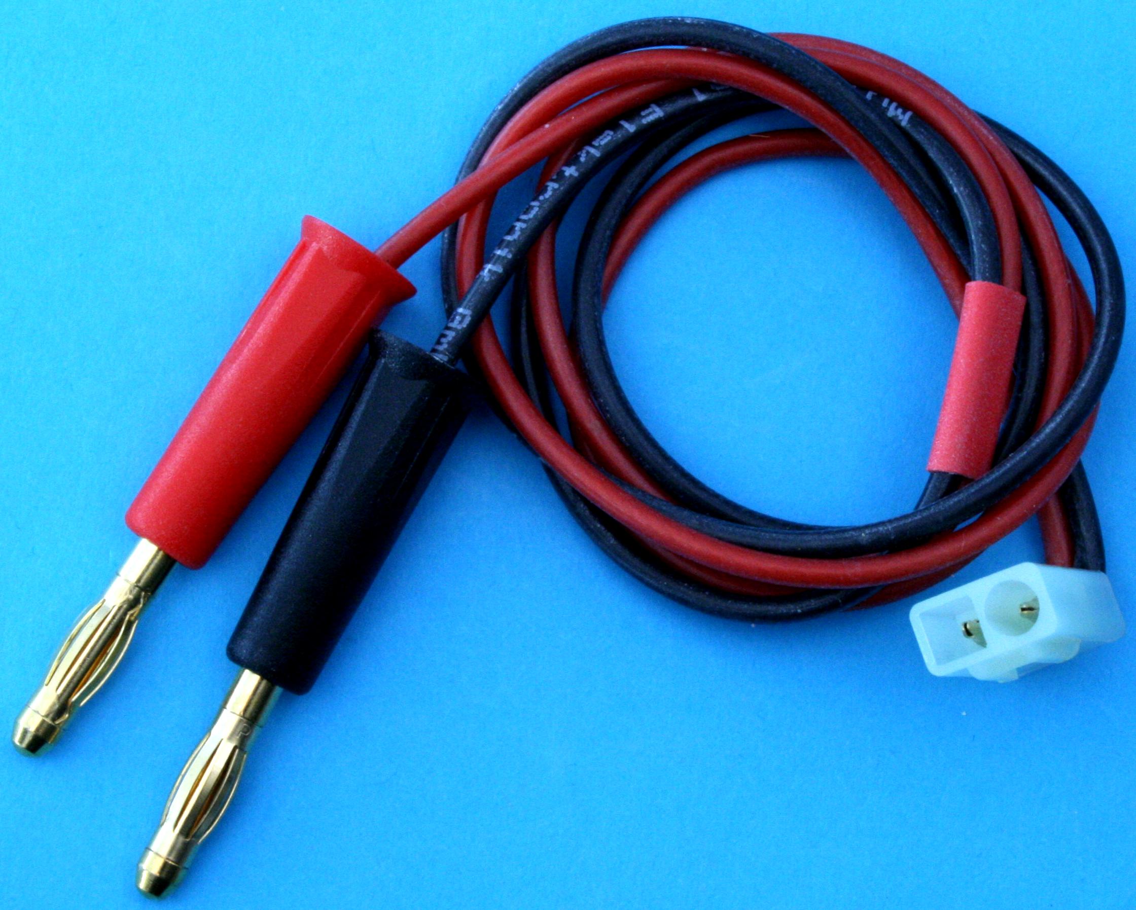 Akkuladekabel Mini JST-Stecker |
0,75 mm², Silikon, 50 cm, verpackt 
- Made in Germany -