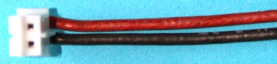Buchsenkabel 2-polig PH |
0,25 mm² Silikon rt/sw,300 mm, lose
E-flite Minilipo Blade MCPX
- Made in Germany -