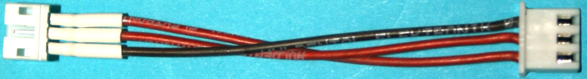 Adapterk. 3-polig PH-Stecker auf XH-Bu. |
0,25 mm² Silikon, 10 cm, lose
Ladeadapter für 3-pol. PH-Akkus an XH-Lader
- Made in Germany -