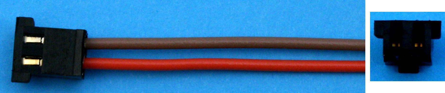 Senderakkuanschlusskabel JR |
0,25 mm², Silikon, 200 mm, lose 
- Made in Germany -