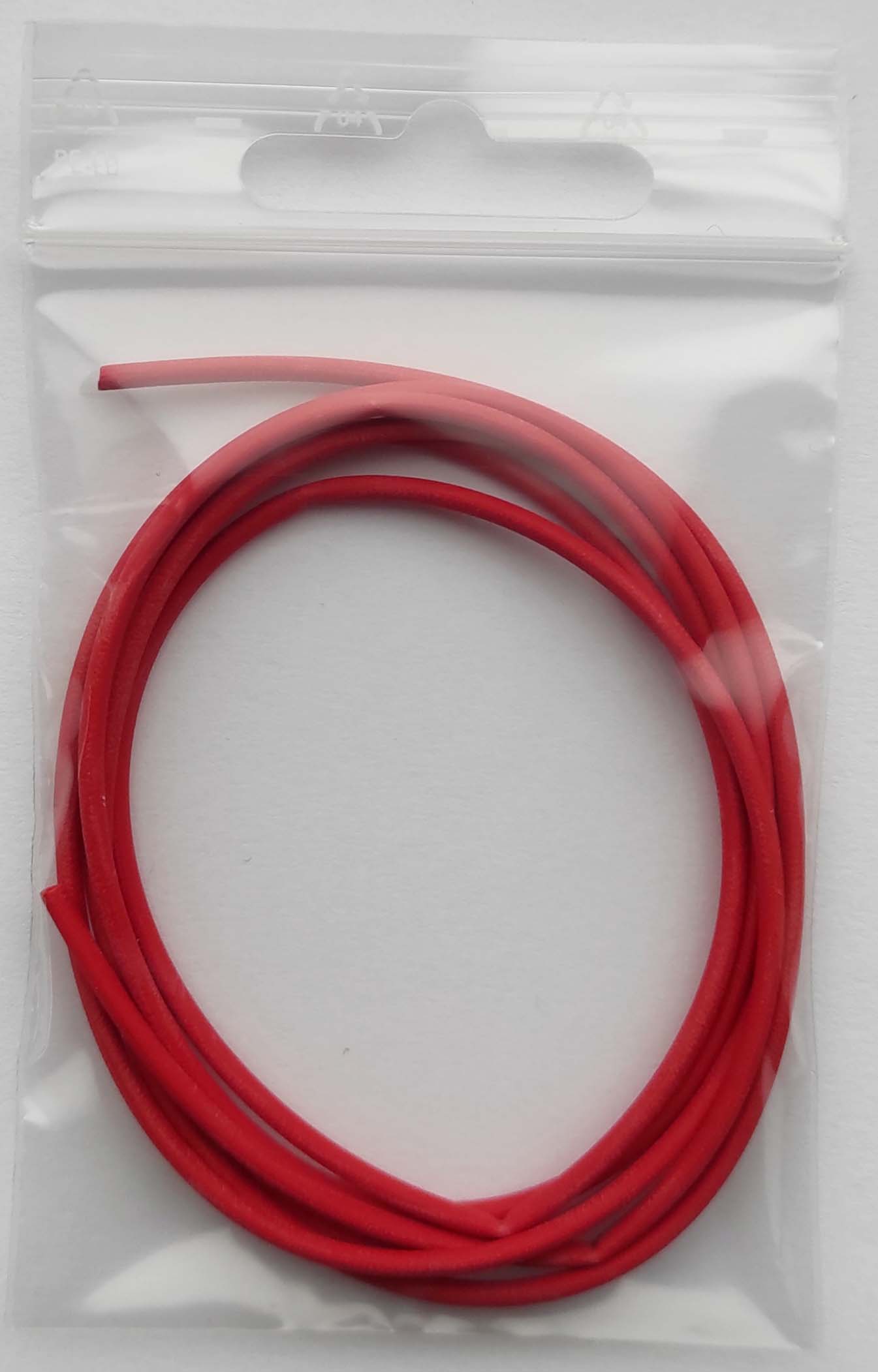 Schrumpfschlauch 1,2 mm |
rot, verpackt, 1 m, polyolefin, 
selbst verlöschend, Rate 2:1