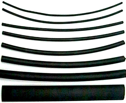 Schrumpfschlauchsortiment 2,15 cm |
je 1 x 1,2 - 1,6 - 2,4 - 3,2 - 4,8 - 6,4 - 9,5 - 12,7 mm