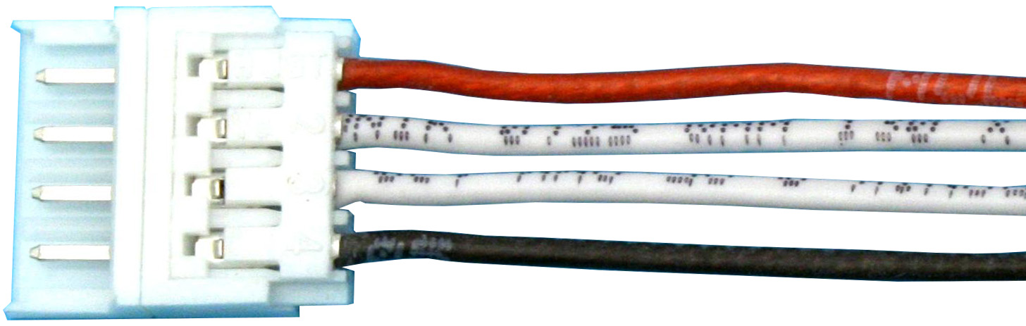 EH-Gegenkabel, 11-poliger Stecker |
0,25 mm², Silikon, 30 cm  für 10 Zellen,
verpackt 
- Made in Germany -