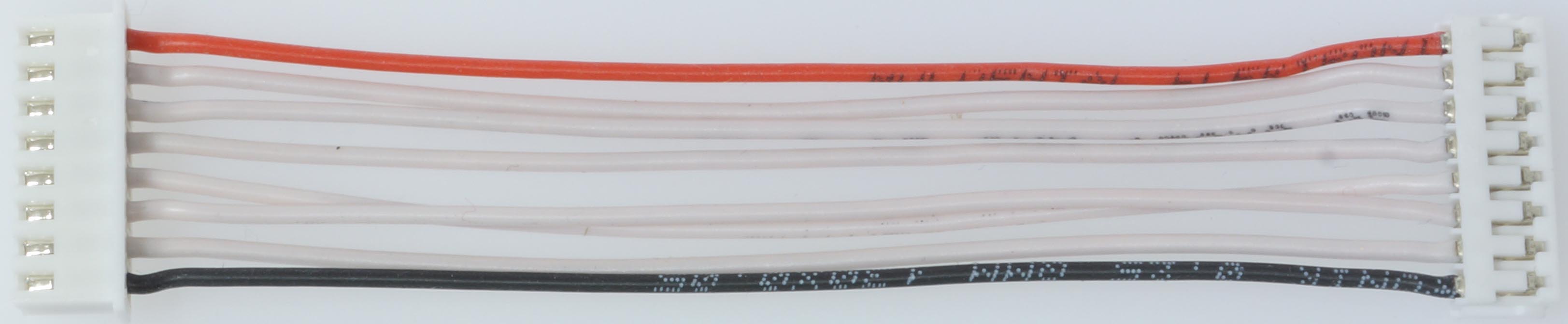 EH-XH-Adapter-Patchkabel, 9-polig |
Apapterkabel Platine - Balancer
0,25 mm², Silikon, 10 cm, verpackt
- Made in Germany -