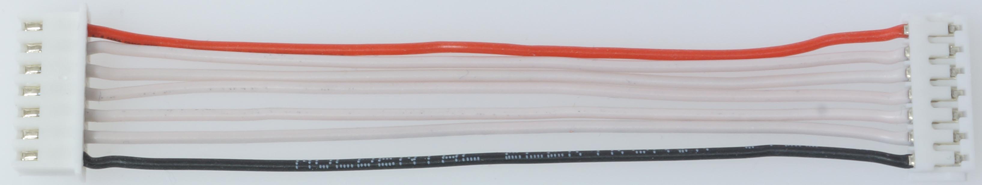 EH-XH-Adapter-Patchkabel, 7-polig |
Apapterkabel Platine - Balancer
0,25 mm², Silikon, 10 cm, verpackt 
- Made in Germany -