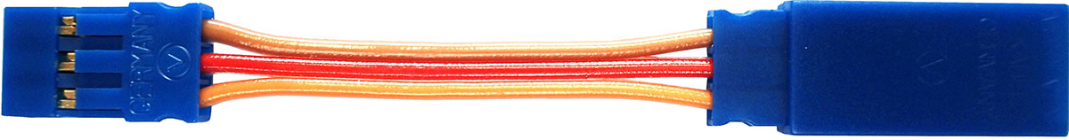 Servoverlängerungskabel JR, 35 cm |
0,25 mm², PVC, flach, verpackt
BLUE-LINE-PVC - Made in Germany -