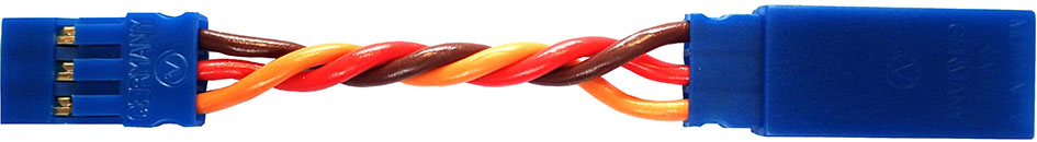 Servoverlängerungskabel JR, 75 cm |
0,35 mm², PVC, verdrillt, verpackt
BLUE-LINE-PVC - Made in Germany -