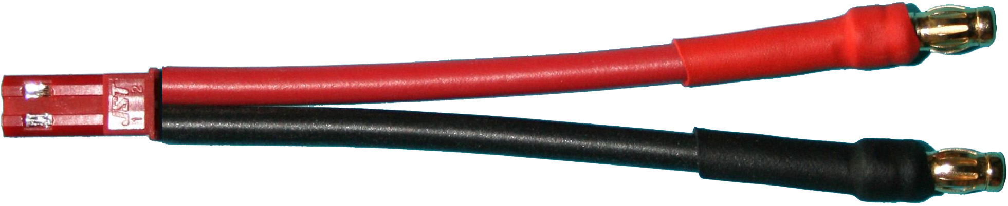 Adapter BEC-Buchse auf 3,5 mm Stecker/St. | 
0,5 mm², Silikon, 7 cm, verpackt
- Made in Germany -