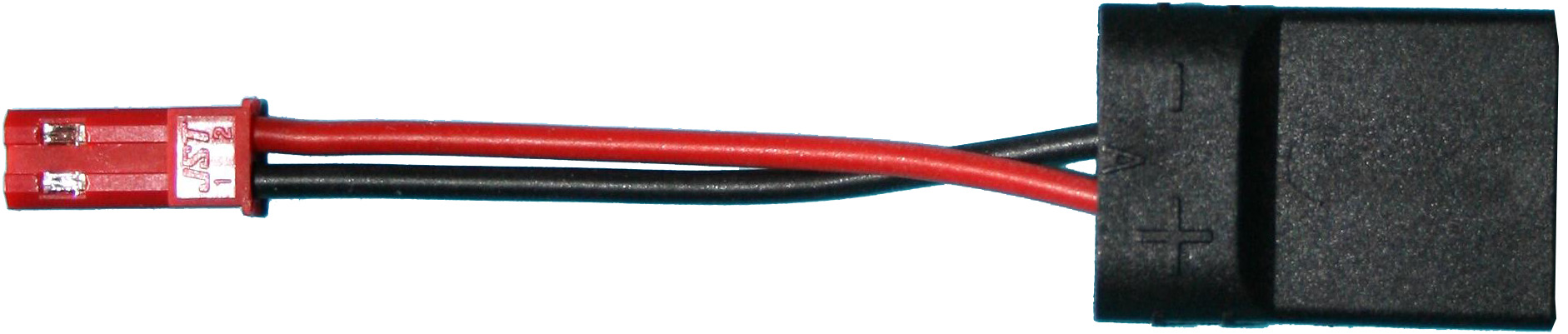 Adapter BEC-Buchse auf TRX-Buchse | 
0,5 mm², Silikon, 7 cm, verpackt
- Made in Germany -