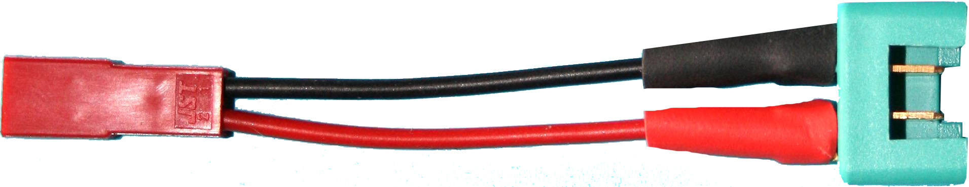 Adapter BEC-Stecker auf MPX-Stecker | 
0,5 mm², Silikon, 7 cm, verpackt
- Made in Germany -