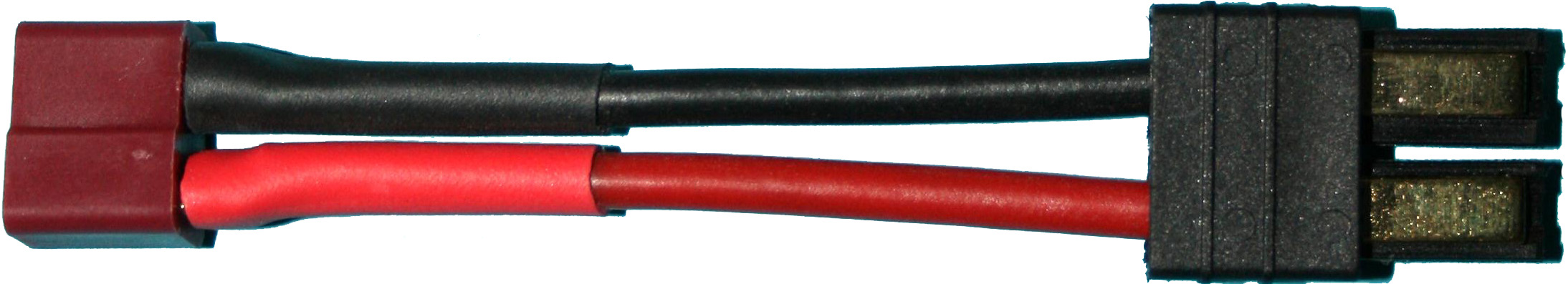 Adapter T-Buchse auf TRX-Stecker | 
2,5 mm², Silikon, 4 cm, verpackt