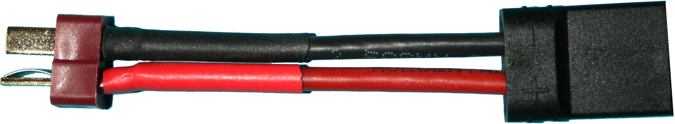 Adapter T-Stecker auf TRX-Buchse | 
2,5 mm², Silikon, 4 cm, verpackt
Alternativartikel:84069