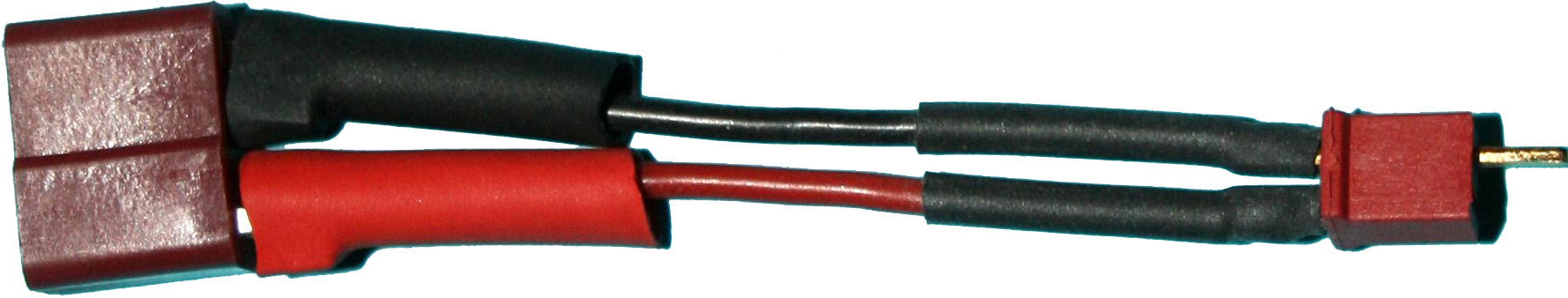 Adapter T-Buchse auf Micro-Buchse | 
0,5 mm², Silikon, 7 cm, verpackt
- Made in Germany -