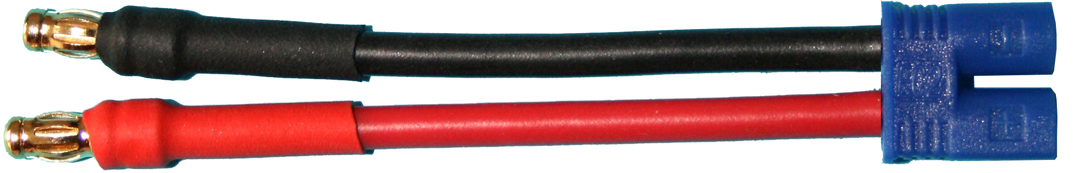 Adapterkabel 3,5-mm-Stecker/Stecker |
auf EC2-Stecker
1,5 mm², Silikon, 7 cm, verpackt
- Made in Germany -