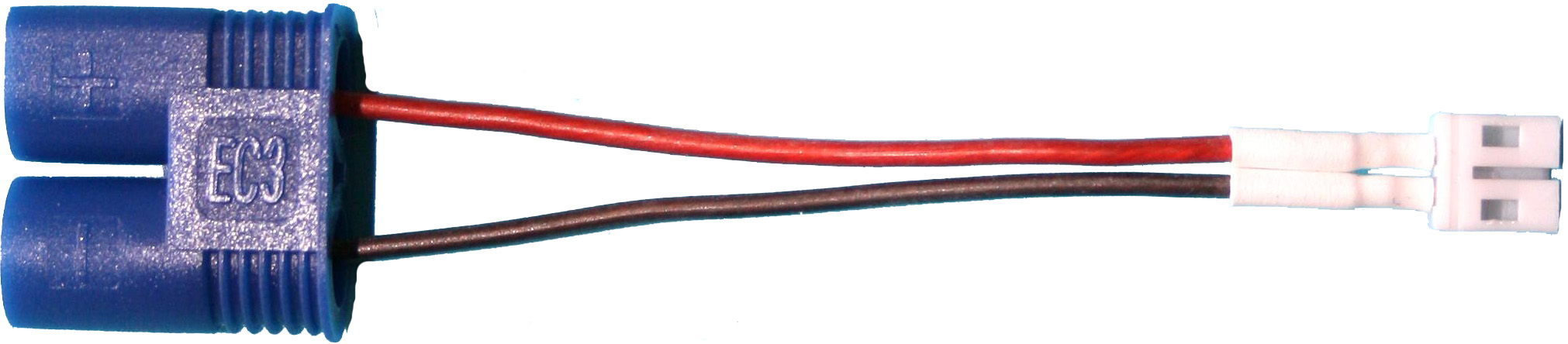 Adapterkabel EC3-Stecker auf PH2-Stecker |
0,25 mm², Silikon, 7 cm, verpackt
- Made in Germany -