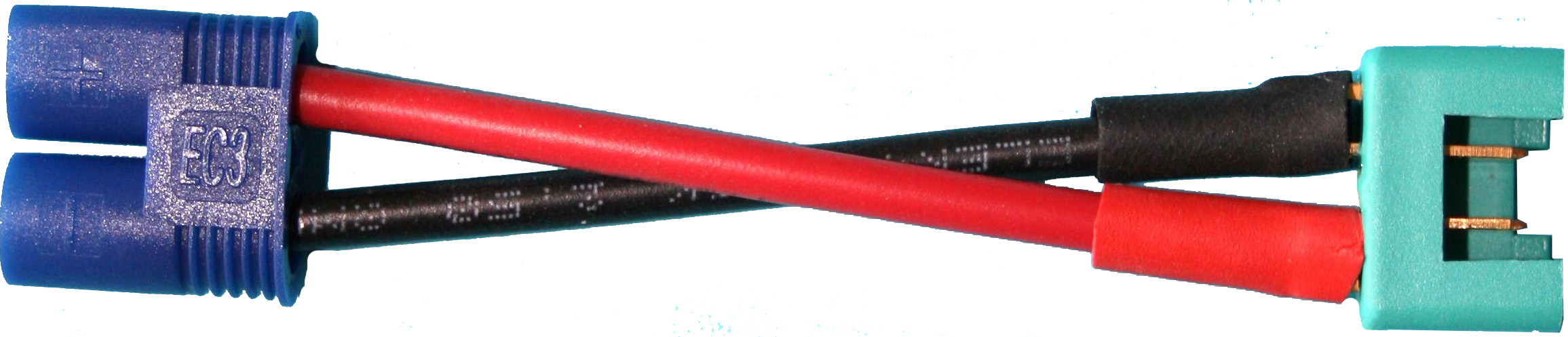 Adapterkabel EC3-Stecker auf MPX-Stecker |
2,5 mm², Silikon, 7 cm, verpackt
- Made in Germany -