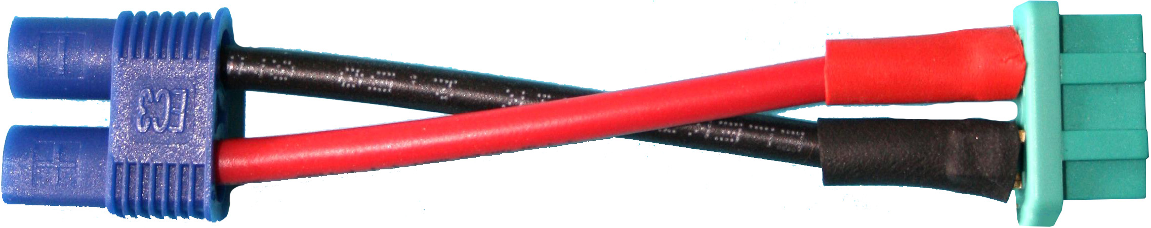 Adapterkabel EC3-Buchse |
auf MPX-Doppelkontaktbuchse
2,5 mm², Silikon, 7 cm, verpackt
- Made in Germany -