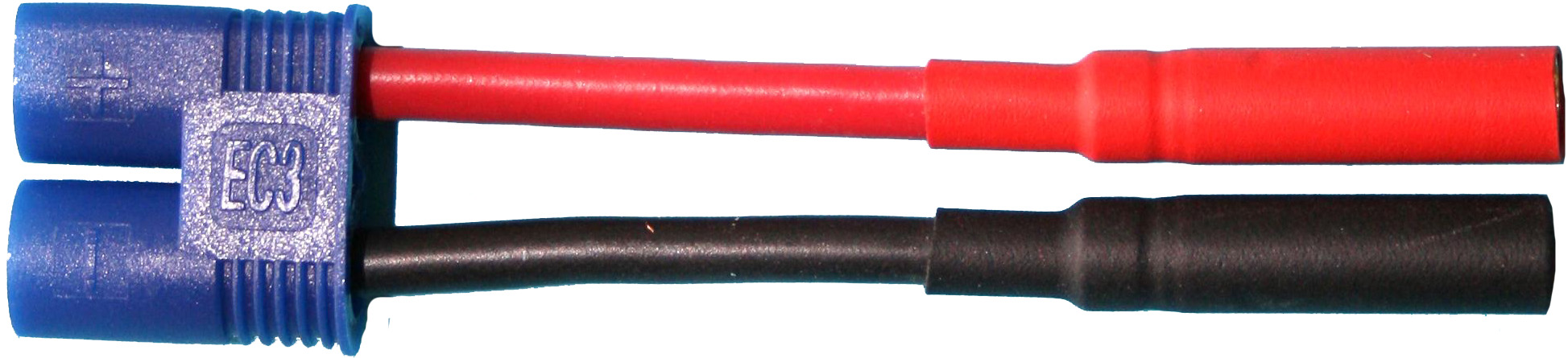Adapterkabel EC3-Stecker |
auf 4-mm-Buchse/Buchse
2,5 mm², Silikon, 7 cm, verpackt
- Made in Germany -