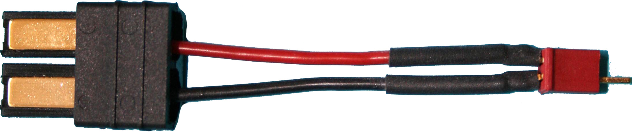 Adapterkabel TRX-Stecker auf Micro-Buchse |
0,5 mm², Silikon, 7 cm, verpackt
- Made in Germany -