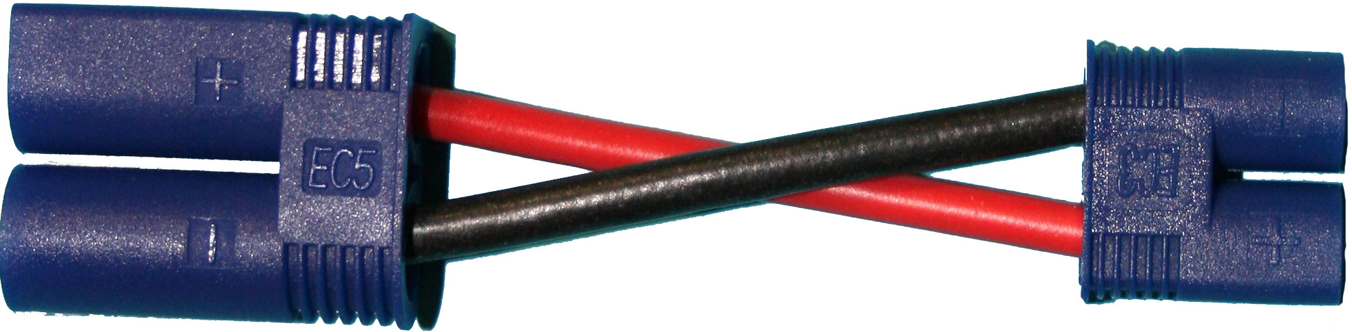 Adapterk. EC5-Stecker auf EC3-Stecker |
2,5 mm², Silikon, 7 cm, verpackt
- Made in Germany -