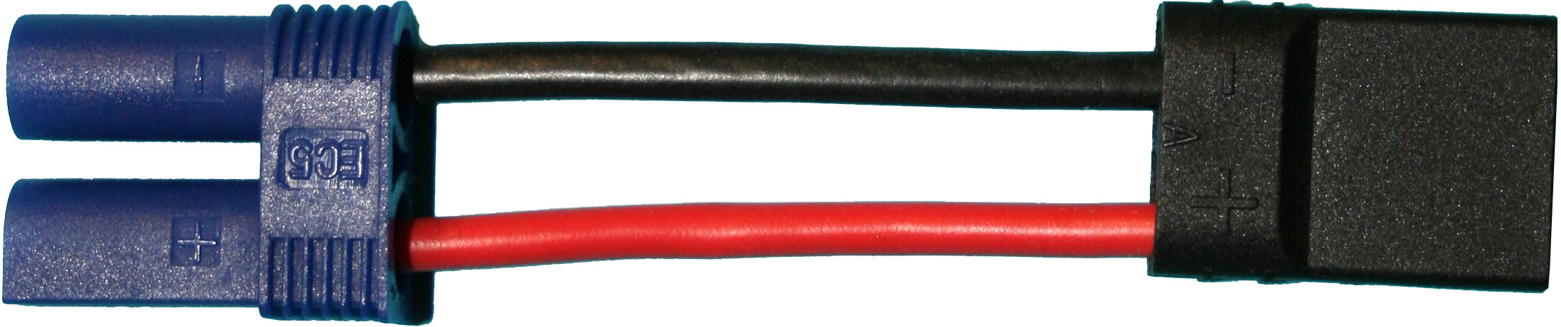 Adapterkabel EC5-Buchse auf TRX-Buchse |
4,0 mm², Silikon, 7 cm, verpackt
- Made in Germany -
