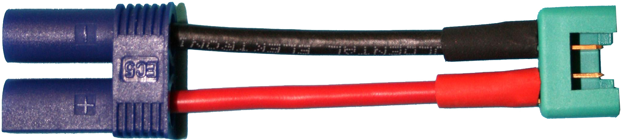 Adapterkabel EC5-Buchse auf MPX-Stecker |
4,0 mm², Silikon, 7 cm, verpackt
- Made in Germany -