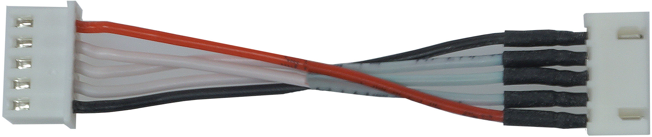 XH-Verlängerungskabel, 9-polig |
0,25 mm², Silikon, 30 cm, für 8 Zellen, lose 
- Made in Germany -
