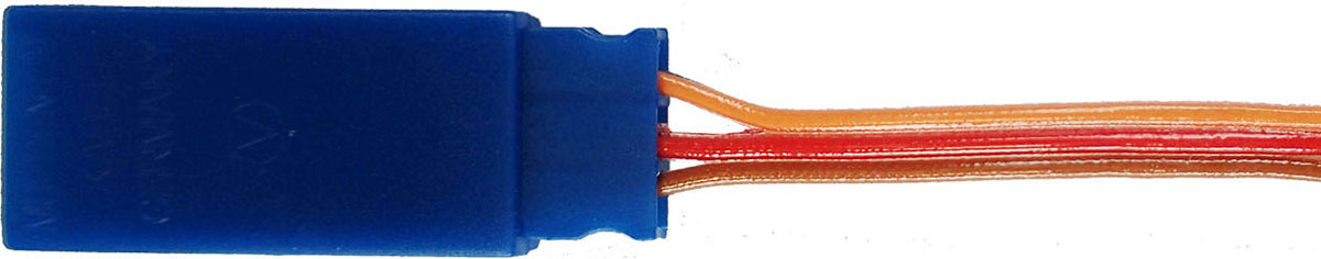 Servogegenkabel JR, 30 cm |
0,14 mm², PVC, flach, lose
BLUE-LINE-PVC - Made in Germany -