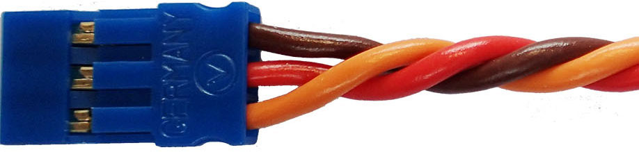 Servoanschlusskabel JR, 30 cm |
0,35 mm², PVC, verdrillt, lose
BLUE-LINE-PVC - Made in Germany -