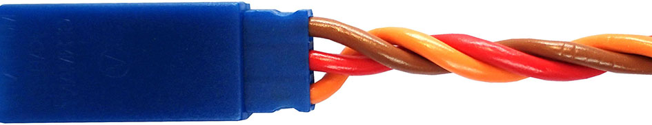 Servogegenkabel JR, 100 cm |
0,50 mm², PVC, verdrillt, lose
BLUE-LINE-PVC - Made in Germany -