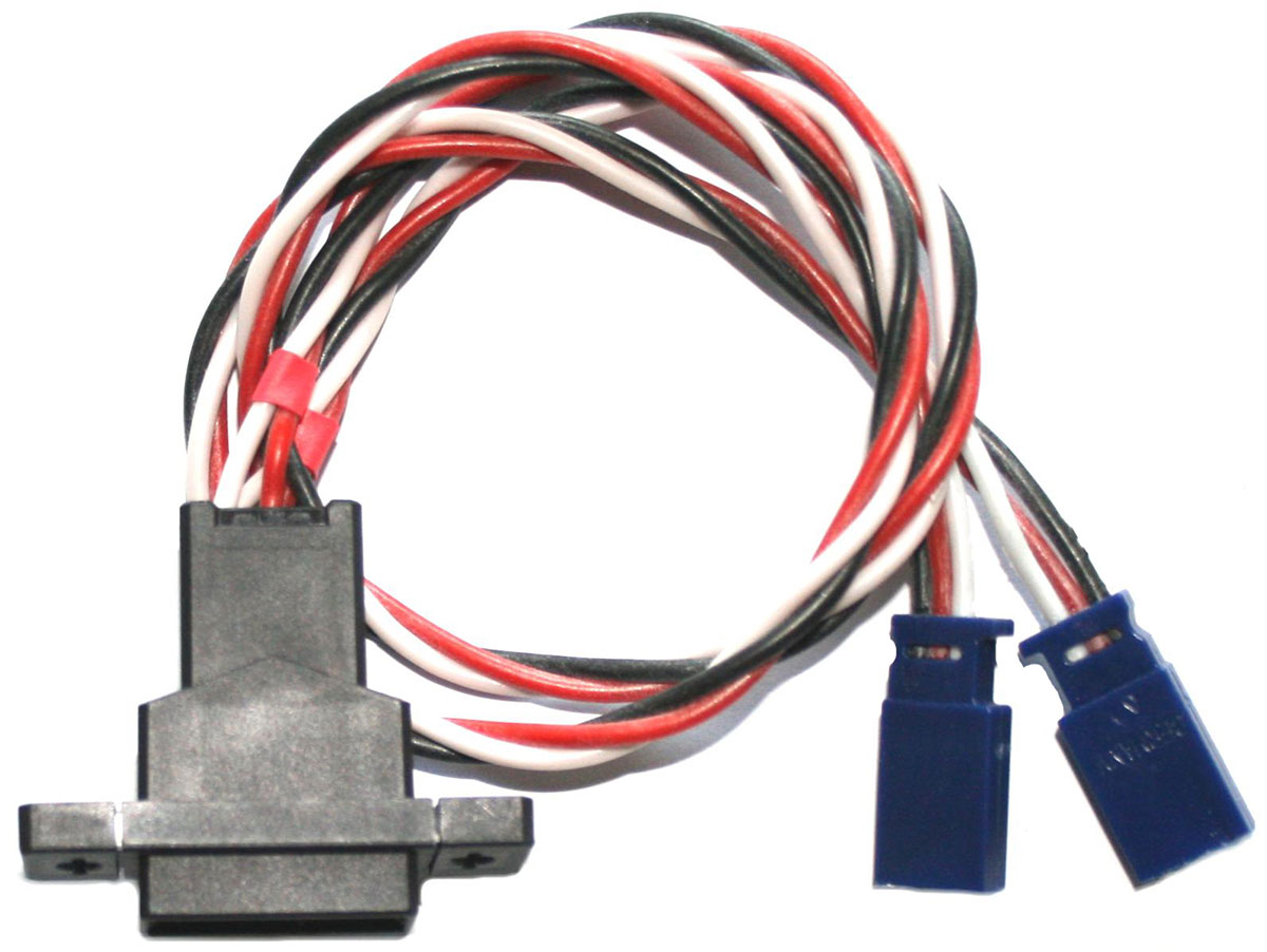 Silikon-Flächenkabel für 2 Servos, S-Bus |
50 / 130 cm, 0,5 mm², lose
- Made in Germany -