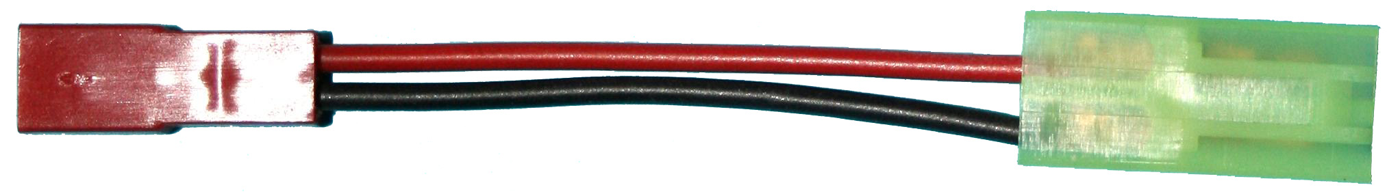 Adapter BEC-Stecker auf Mini-JST-Stecker | 
0,5 mm², Silikon, 7 cm, lose 
- Made in Germany -