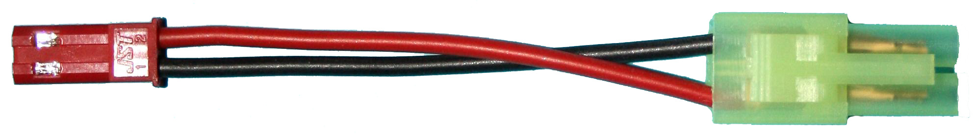 Adapter BEC-Buchse auf Mini-JST-Buchse |  
0,5 mm², Silikon, 7 cm, lose 
- Made in Germany -