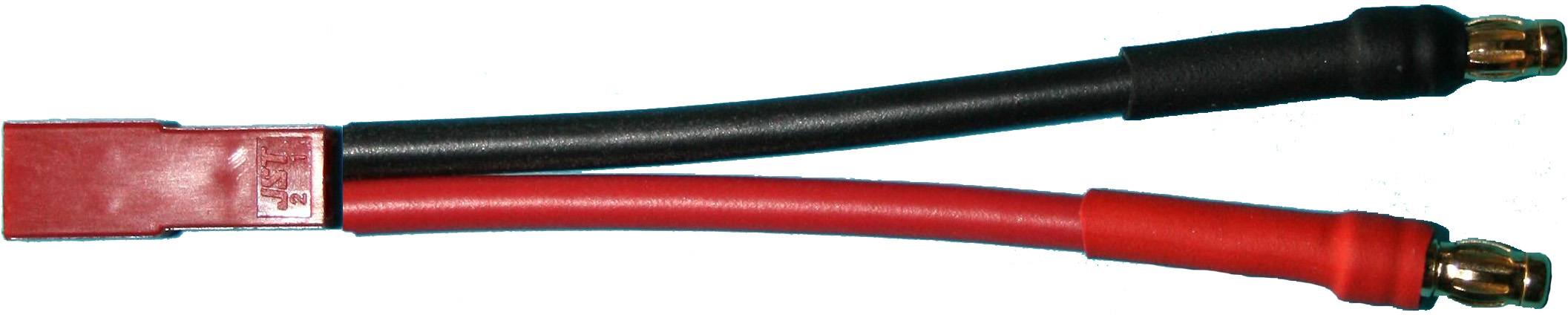 Adapter BEC-Stecker auf 3,5 mm St./St. |  
0,5 mm², Silikon, 7 cm, lose 
- Made in Germany -