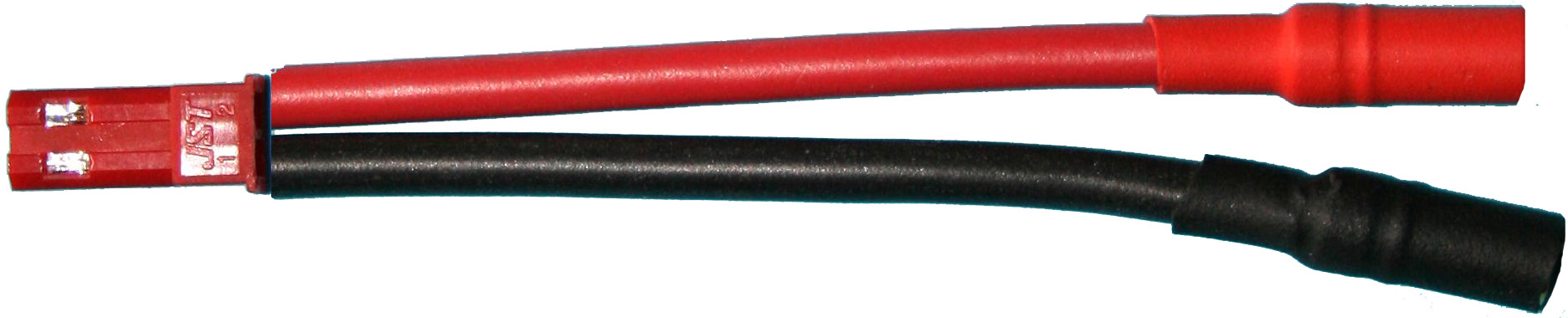 Adapter BEC-Buchse auf 3,5 mm Bu./Bu. | 
0,5 mm², Silikon, 7 cm, lose 
- Made in Germany -
