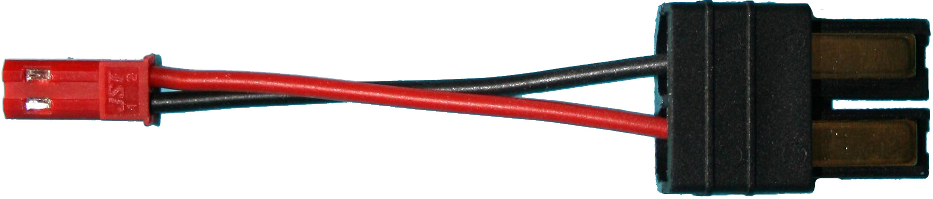 Adapter BEC-Buchse auf TRX-Stecker |
0,5 mm², Silikon, 7 cm, lose 
- Made in Germany -
