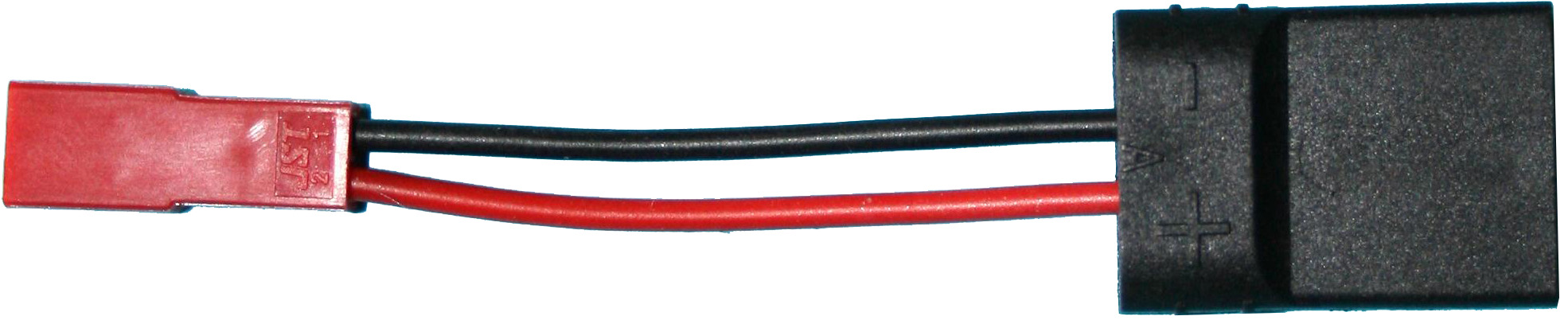 Adapter BEC-Stecker auf TRX-Buchse |
0,5 mm², Silikon, 7 cm, lose 
- Made in Germany -