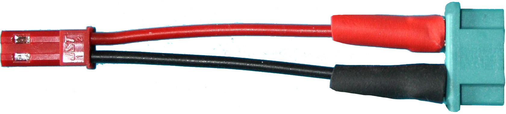 Adapter BEC-Buchse auf MPX-Buchse |  
0,5 mm², Silikon, 7 cm, lose 
- Made in Germany -