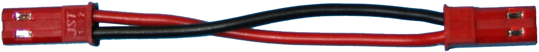 Adapter BEC-Buchse auf BEC-Buchse | 
0,5 mm², Silikon, 100 mm, lose 
- Made in Germany -