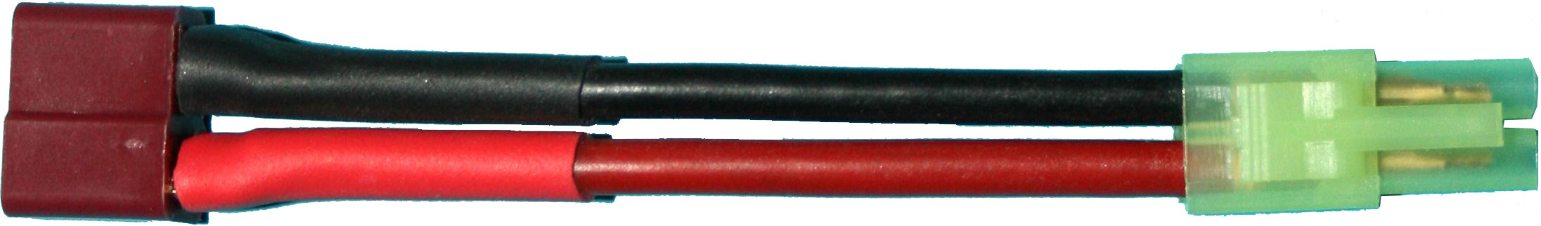 Adapter T-Buchse auf Mini-JST-Buchse | 
0,75 mm², Silikon, 7 cm, lose 
- Made in Germany -