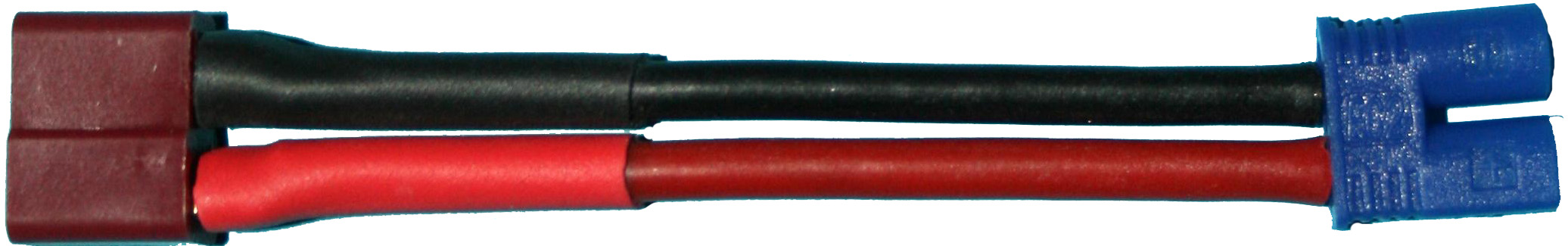 Adapter T-Buchse auf EC2-Stecker |
1,5 mm², Silikon, 7 cm, lose 
- Made in Germany -