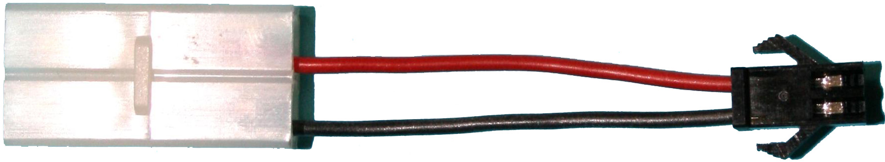 Adapterkabel JST-Stecker auf Slowfl.-Buchse | 
0,25 mm², Silikon, 7 cm, lose 
- Made in Germany -