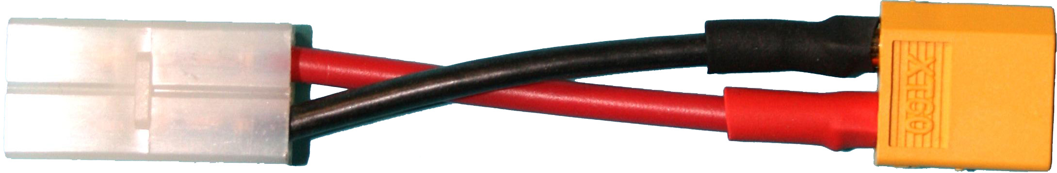 Adapterkabel JST-Stecker auf XT60-Stecker |
2,5 mm², Silikon, 7 cm, lose