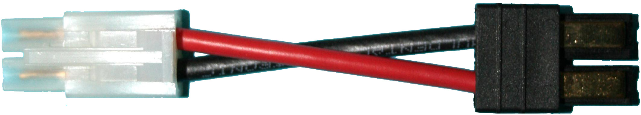 Adapterkabel JST-Buchse auf TRX-Stecker |
2,5 mm², Silikon, 7 cm, lose 
- Made in Germany -