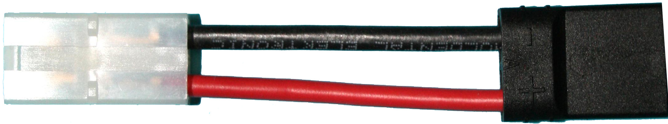 Adapterkabel JST-Stecker auf TRX-Buchse |
2,5 mm², Silikon, 7 cm, lose 
- Made in Germany -