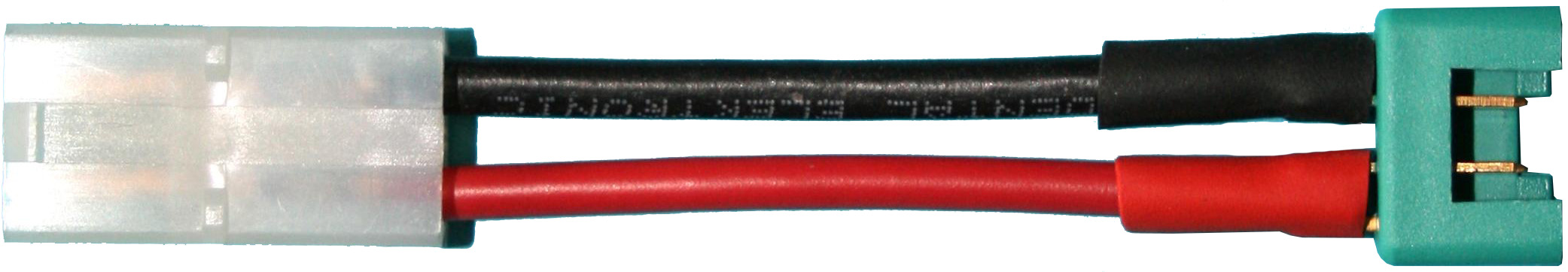 Adapterkabel JST-Stecker auf MPX-Stecker |
2,5mm², Silikon, 7 cm, lose 
- Made in Germany -