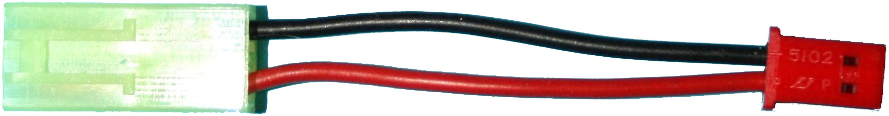 Adapter Mini-JST-Stecker auf Car-Buchse |
0,25 mm², Silikon, 7 cm, lose 
- Made in Germany -
