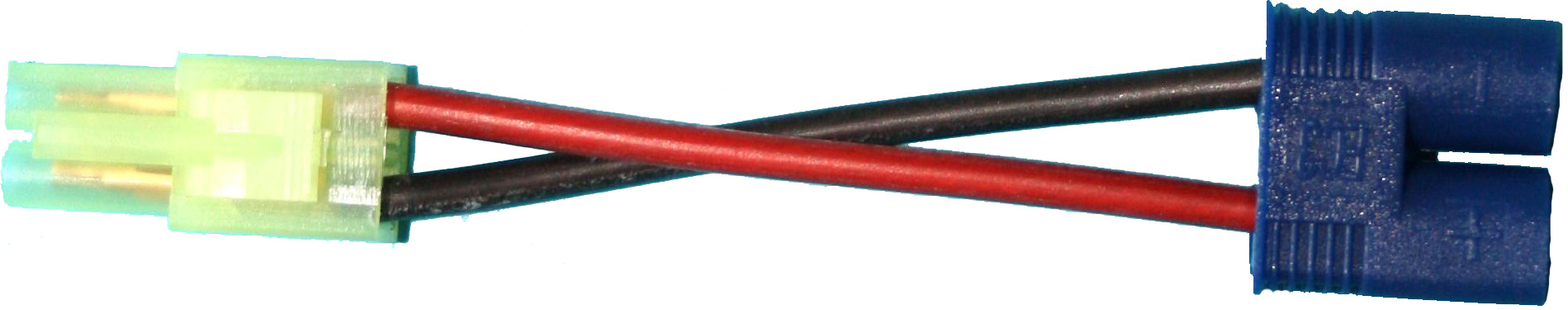 Adapter Mini-JST-Buchse auf EC3-Stecker |
0,75 mm², Silikon, 7 cm, lose 
- Made in Germany -