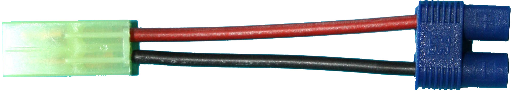 Adapter Mini-JST-Stecker auf EC3-Buchse |
0,75 mm², Silikon, 7 cm, lose 
- Made in Germany -